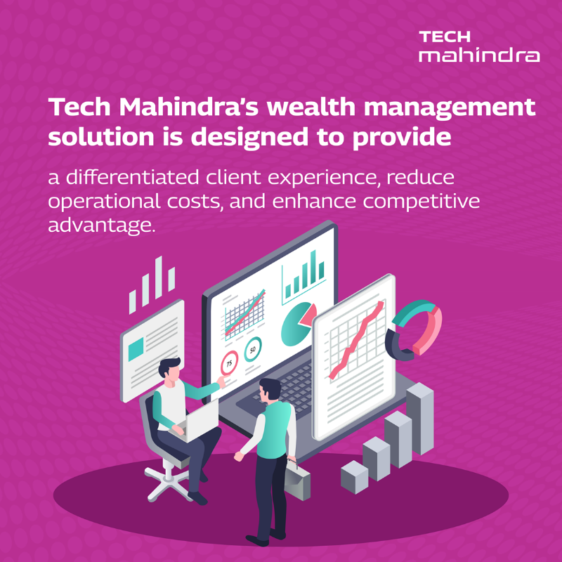 tech_mahindra's tweet photo. Discover how @Tech_Mahindra's #WealthManagementSolution is uniquely positioned to address the current challenges and trends of the wealth management industry.
Know More: https://t.co/aUqn5yVX1i
#NxtNow #WealthManagement #Innovation #FutureOfFinance