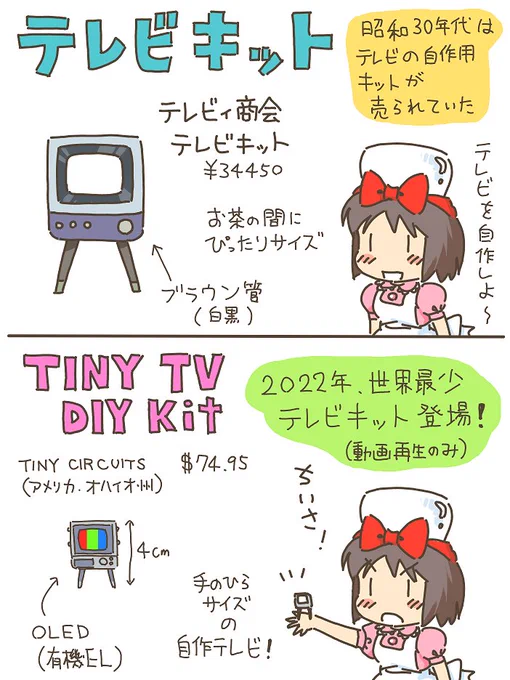 売れのこったブラウン管のおはなし。(846)

テレビキットの未来 