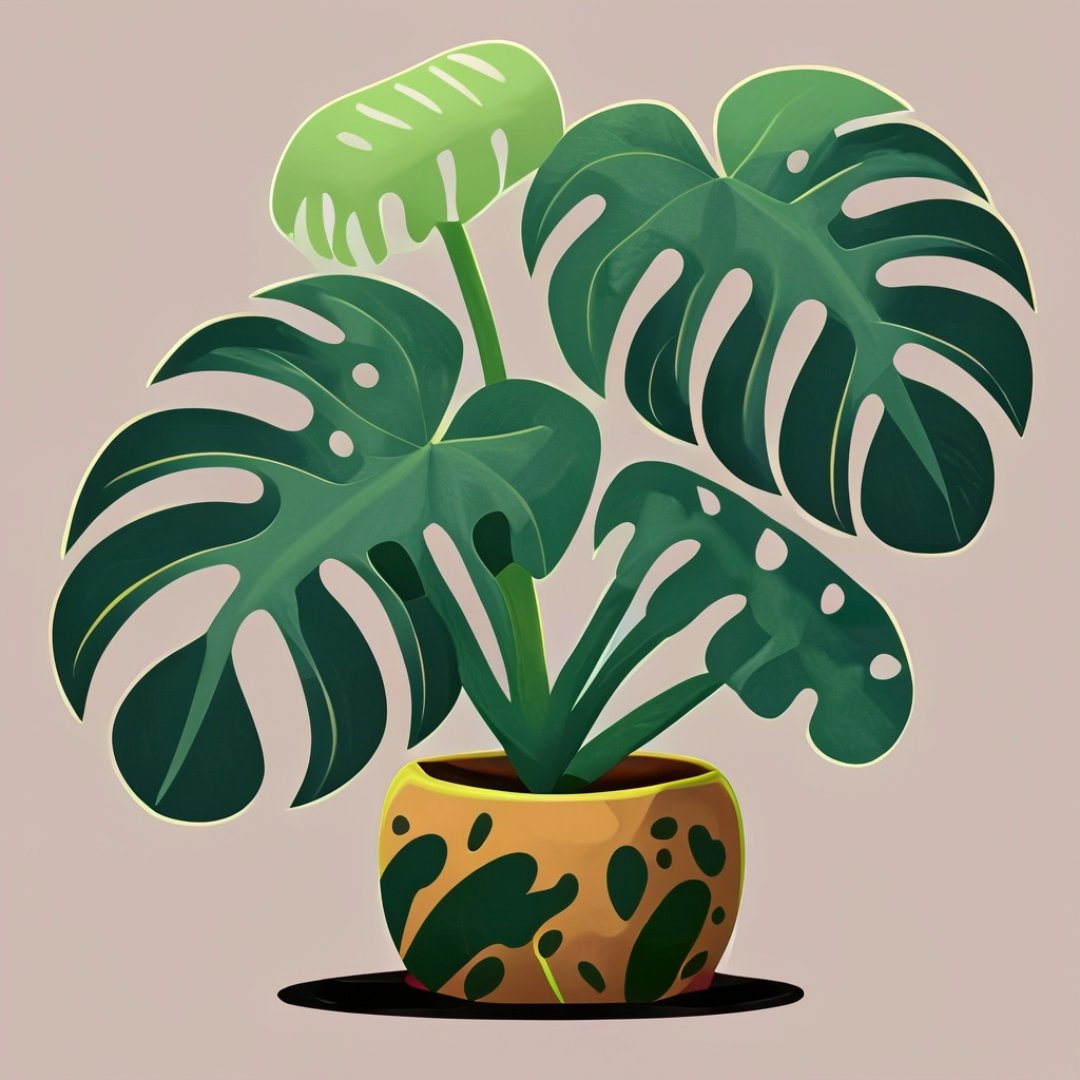 Monstera lovers, unite! 🌿 Share your Monstera plant journey with me. How do you keep your Monstera happy and thriving? #MonsteraLove #houseplanning #plants #NFTCommunity #Sustainability