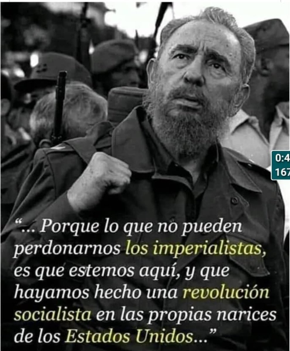 #FidelPorSiempre: No cualquiera logra sobrevivir a más de 600 atentados en su vida ni a 10 Presidentes del imperio intentando  derrocarlo. Por eso murió  invicto.
Gracias #Fidel!.
#FidelEntreNosotros