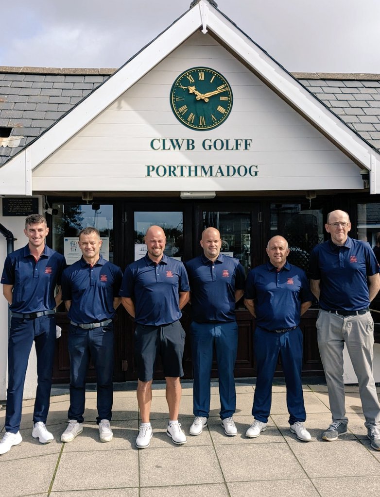 Pob lwc i Team Porthmadog yn y Welsh Team Championship. Good Luck to Team Porthmadog in the Welsh Team Championship. Follow the scores on this link golfgenius.com/pages/97377784…