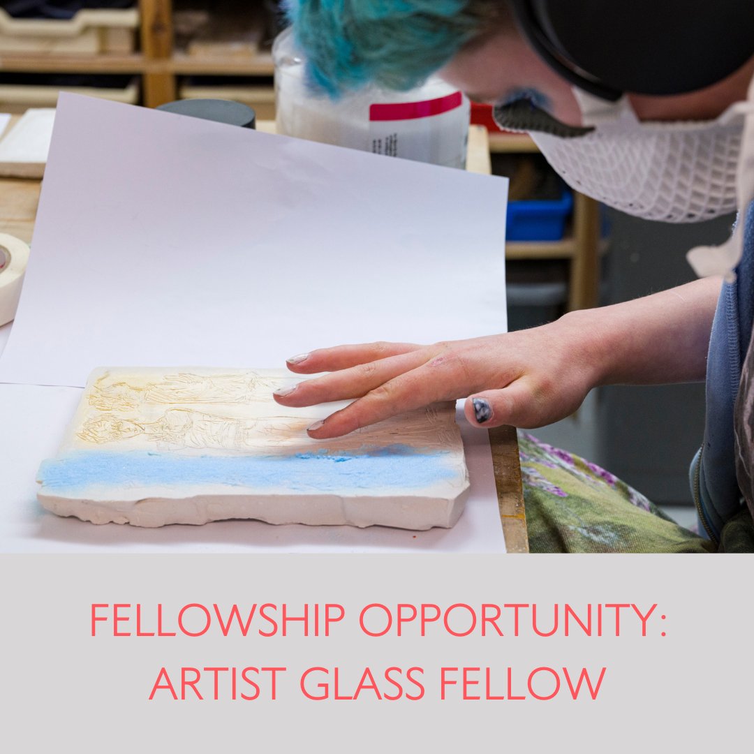 We are seeking applications for our Artist Glass Fellowship. Find out more and apply via our website: cityandguildsartschool.ac.uk/artist-glass-f… Closing Date: Thursday 31st August