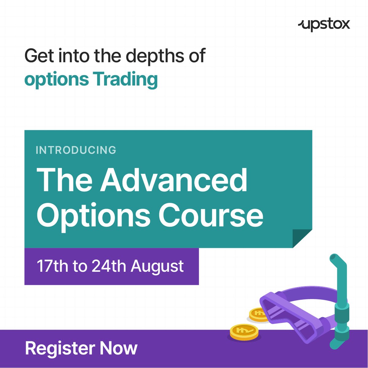 upstox's tweet photo. 💡 Ready to trade like a pro? Our free webinar course is your gateway to mastering trading strategies. Don't miss this chance.
Register now for free:https://t.co/1iDeO4foQO
#LearnWithUpstox #OptionSbuying #options #webinar #markets #trading #learning https://t.co/n0h5gZZEDb