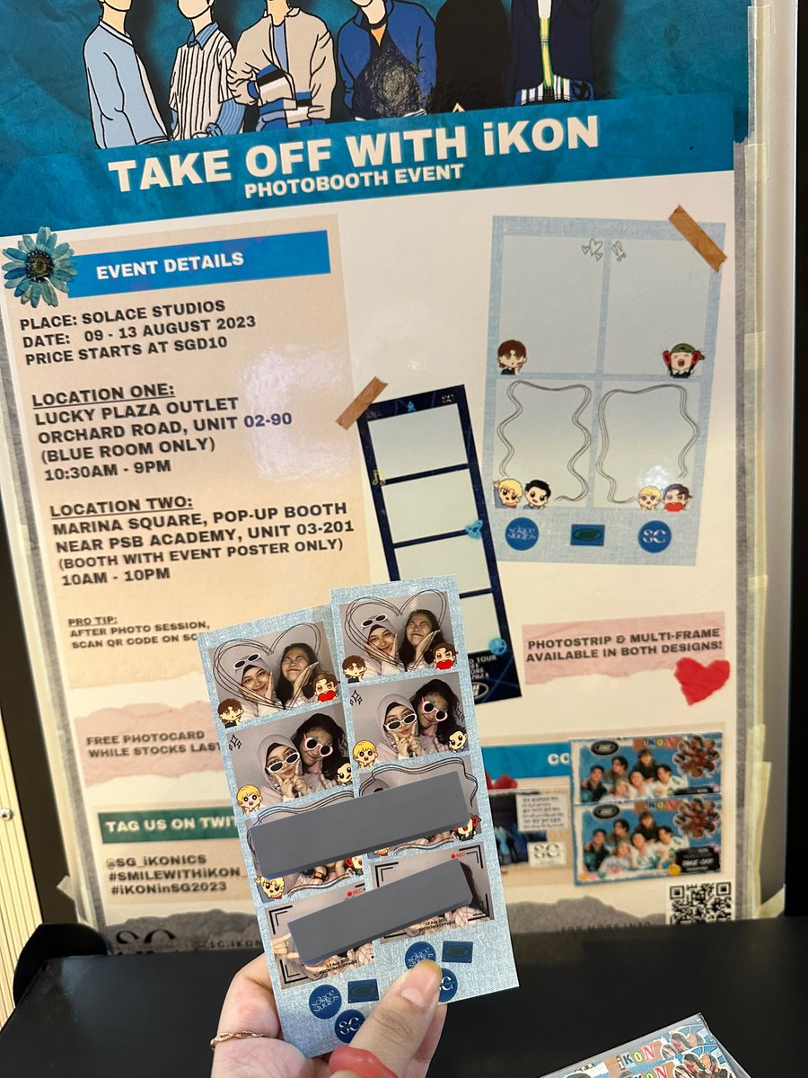 OAKAIARTS's tweet photo. had fun at the cafe event and the photobooth today 🥹💗 

#8yearswithiKON #SmileWithiKON_SG https://t.co/885QvdGKXD