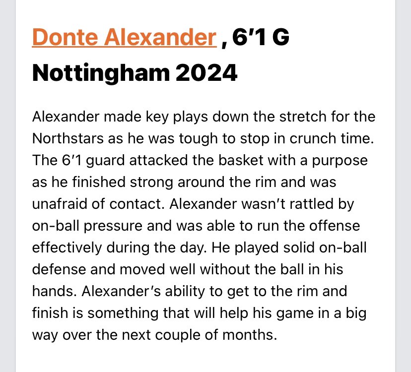 Donte Alexander tweet media