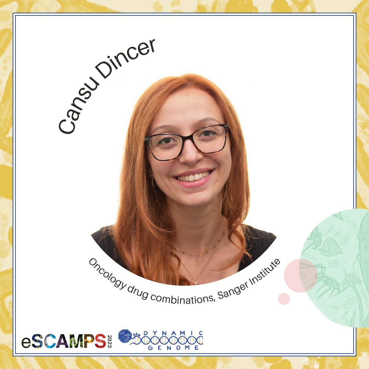 eSCAMPS_symp's tweet photo. Are you interested in #translationalomics and #oncology?
Join us at eSCAMPS to hear from @cnsdincer (@Garnettlab) about combination screens and drug response biomarkers in cancer 🤯
🎟️Register: https://t.co/uysoSWkRTW
💸@ConnectingSci bursaries: https://t.co/LAw7DyJTm1 https://t.co/qo0aVski11