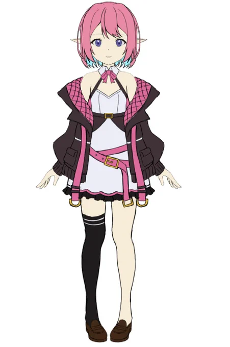 VTuber design wip
