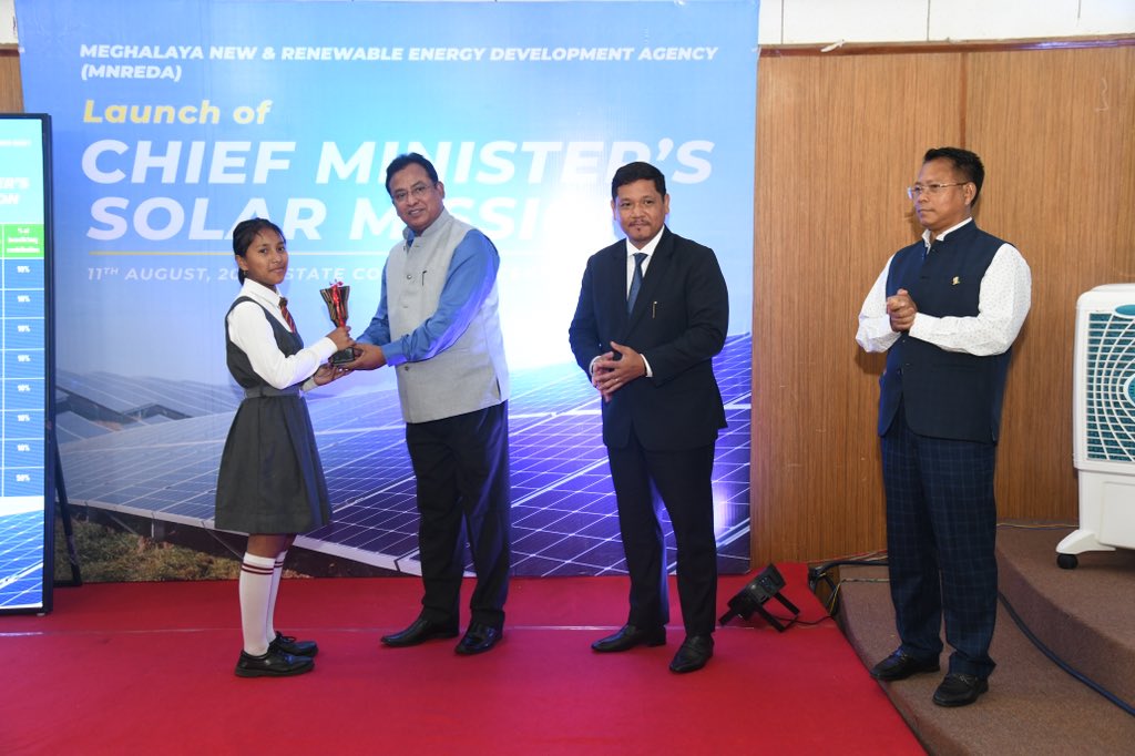 We intend to invest 100 Crores per year in this Mission for the next 5 years and we are hopeful to touch between 200 to 300 MW of installed solar power supply in the state in the next 5 years.

Meghalaya New and Renewable Energy Development Agency (MNREDA) was conceptualized