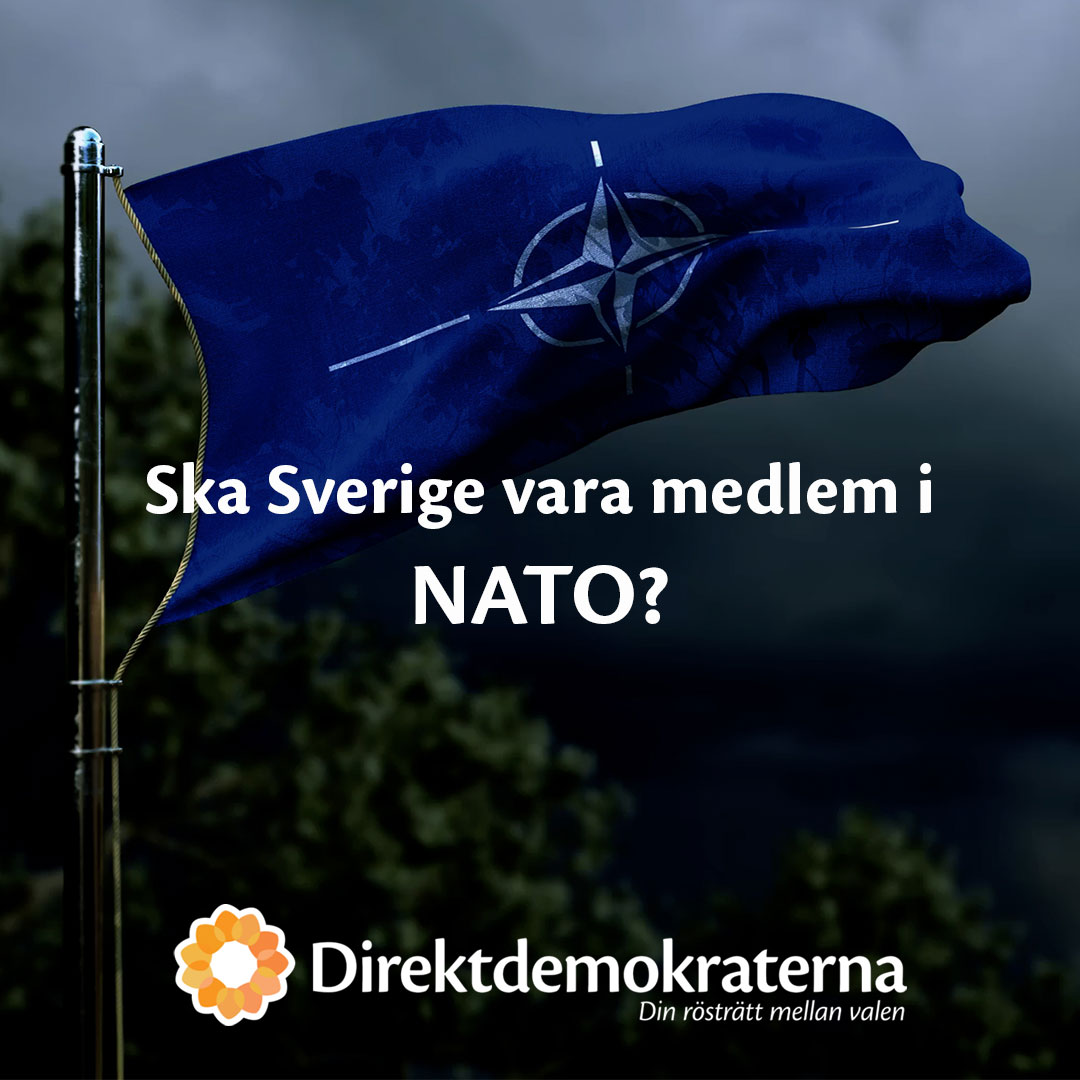 Logga in och RÖSTA här: demokrationline.org/43tb4JK

Vad är bäst för Sveriges försvar, att vara med i NATO eller inte?

#svpol #demokrati #DD2026 #flytandedemokrati #direktdemokrati