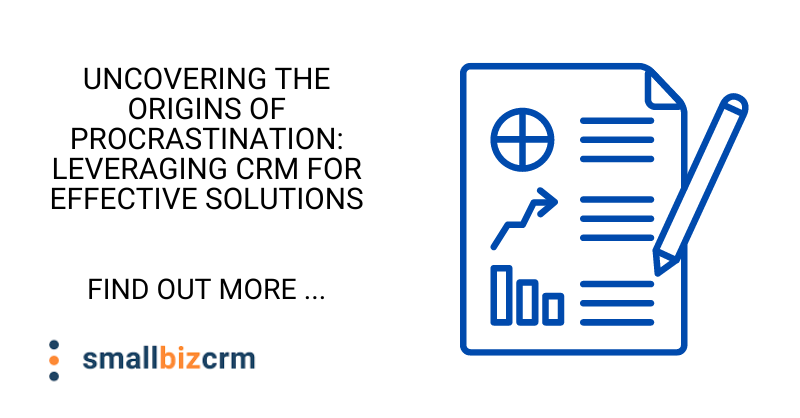 SmallBizCRM's tweet image. Beat procrastination with CRM magic! Learn how it transforms task management. Stay organized, enhance productivity. bit.ly/3QA7c6R #ProcrastinationSolutions #WorkflowBoost #CRM