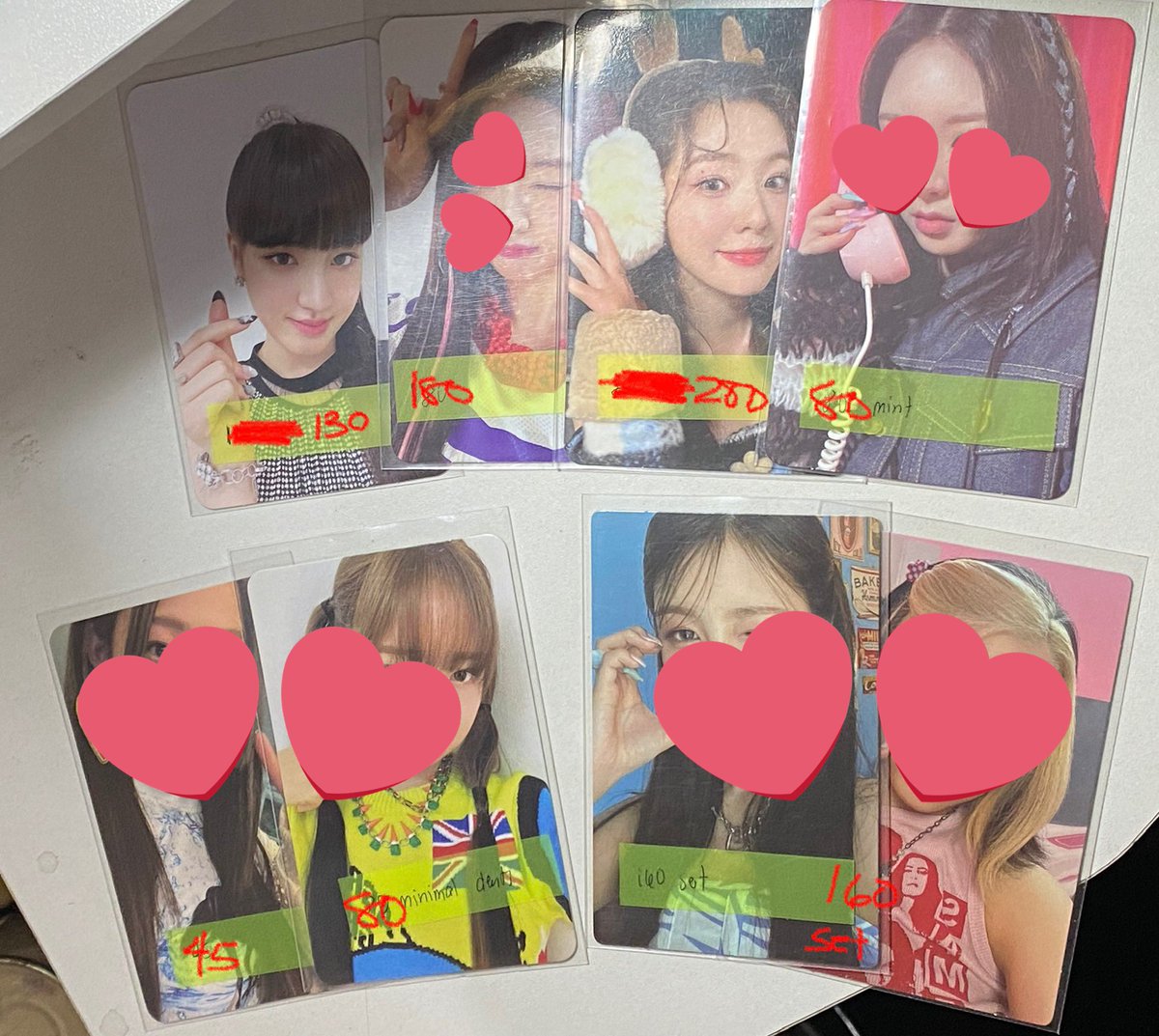 yghauls's tweet photo. up!

marked pcs are sold ><

wts lfb ive liz  redvelvet irene pc photocard ph https://t.co/7XxDv1yP7R