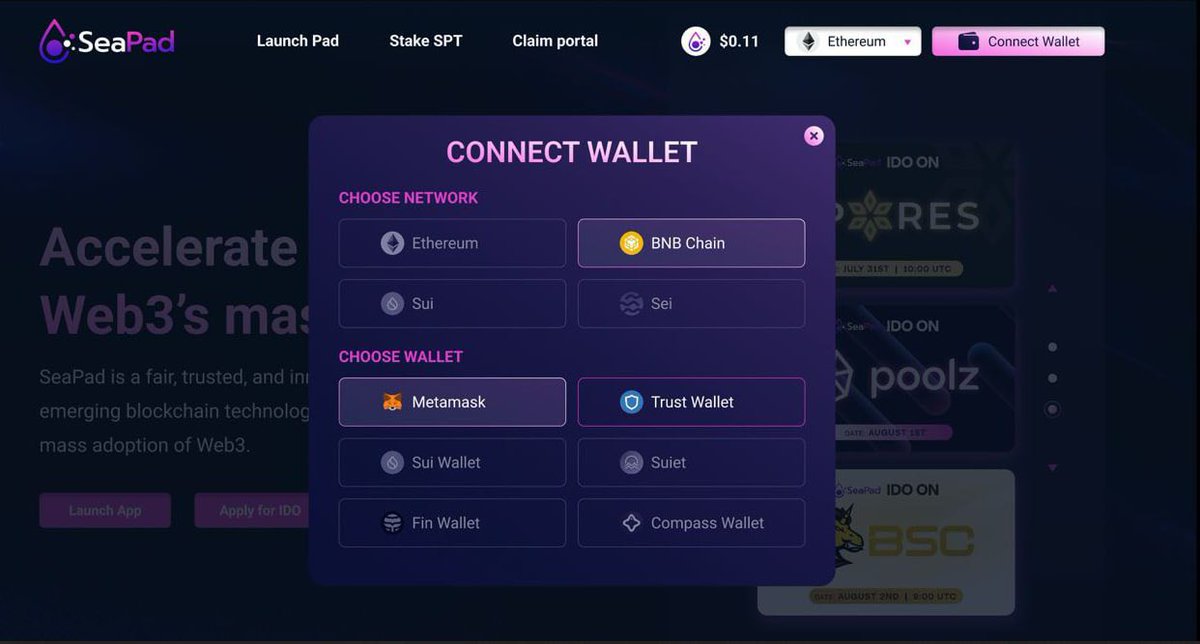 SeaFi_AI's tweet photo. 📢 Exciting News! 🚀
SeaPad Ver 2.0 - Multichain coming soon 🌐🔗
🔮 What's next for Seapad? Any guesses? 👀
Get ready to deposit funds into your wallet and embark on an exciting journey with us! 💼💫
#Seapad #intergrated #multichain https://t.co/h7JlD6altm