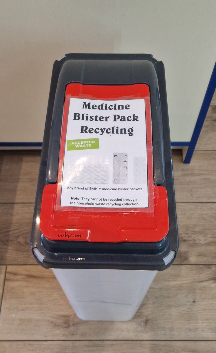 Did you know: Newport household waste recycling cannot process medicine blister packs! Penhow Village shop has sent up a deposit point at the shop so they are returned and recycled properly. Next time you finish a blister pack just drop it into the shop.