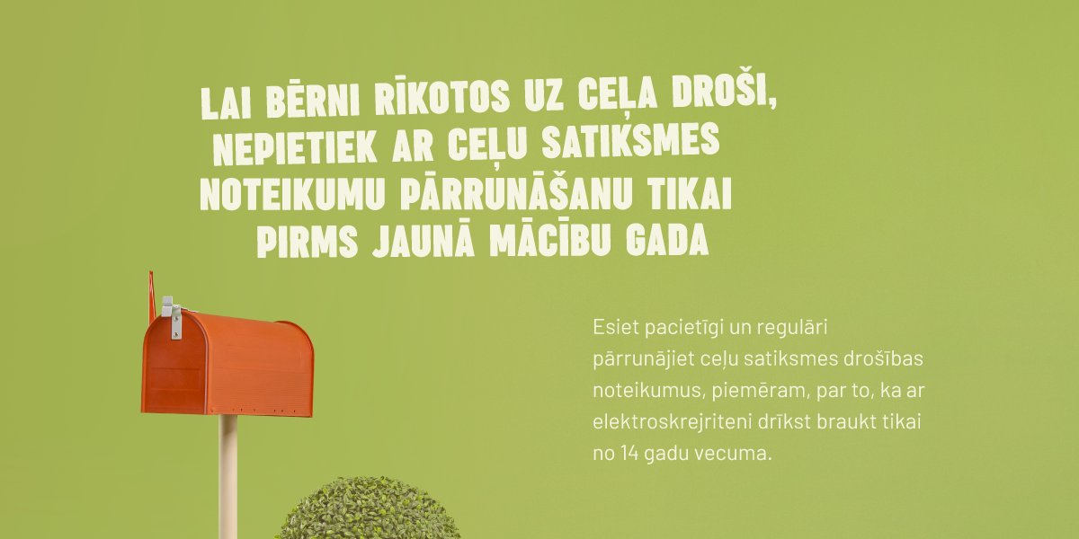 CSDD_LV's tweet image. Kā Tu vari palīdzēt veidot drošus bērnu paradumus ceļu satiksmē? ⚠️

👉🏼 Aplūko 3 padomus, kas var būt noderīgi, lai veicinātu bērnu izpratni un drošu rīcību ceļu satiksmē!

 #csdd #Priekšzīme #Drošasatiksme