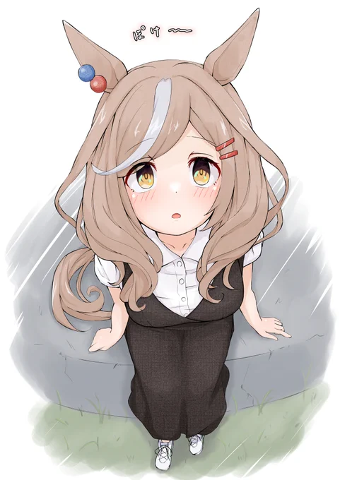 #ウマ娘 ぽけーとしてるマチタン コミケ参加される方々頑張れ～