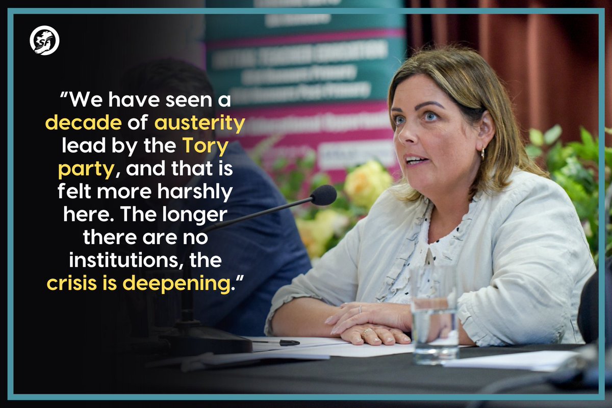 DeirdreHargey's tweet photo. It was great to join the panel at West Belfast Talks back as part of @FeileBelfast. 

We discussed several topics, but one clear message emerged: people are tired and frustrated with the constant blockades from one party in the assembly.

Time is up! https://t.co/GSJUOQRDuY