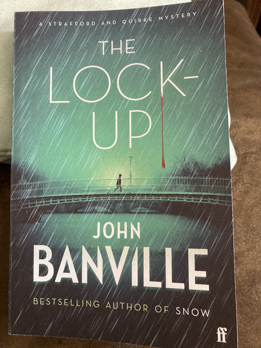 fionamsharp's tweet photo. Great read. Loving this series. Online review to follow @FaberBooks #TheLockUp #JohnBanville https://t.co/W6fjPzi8Fu