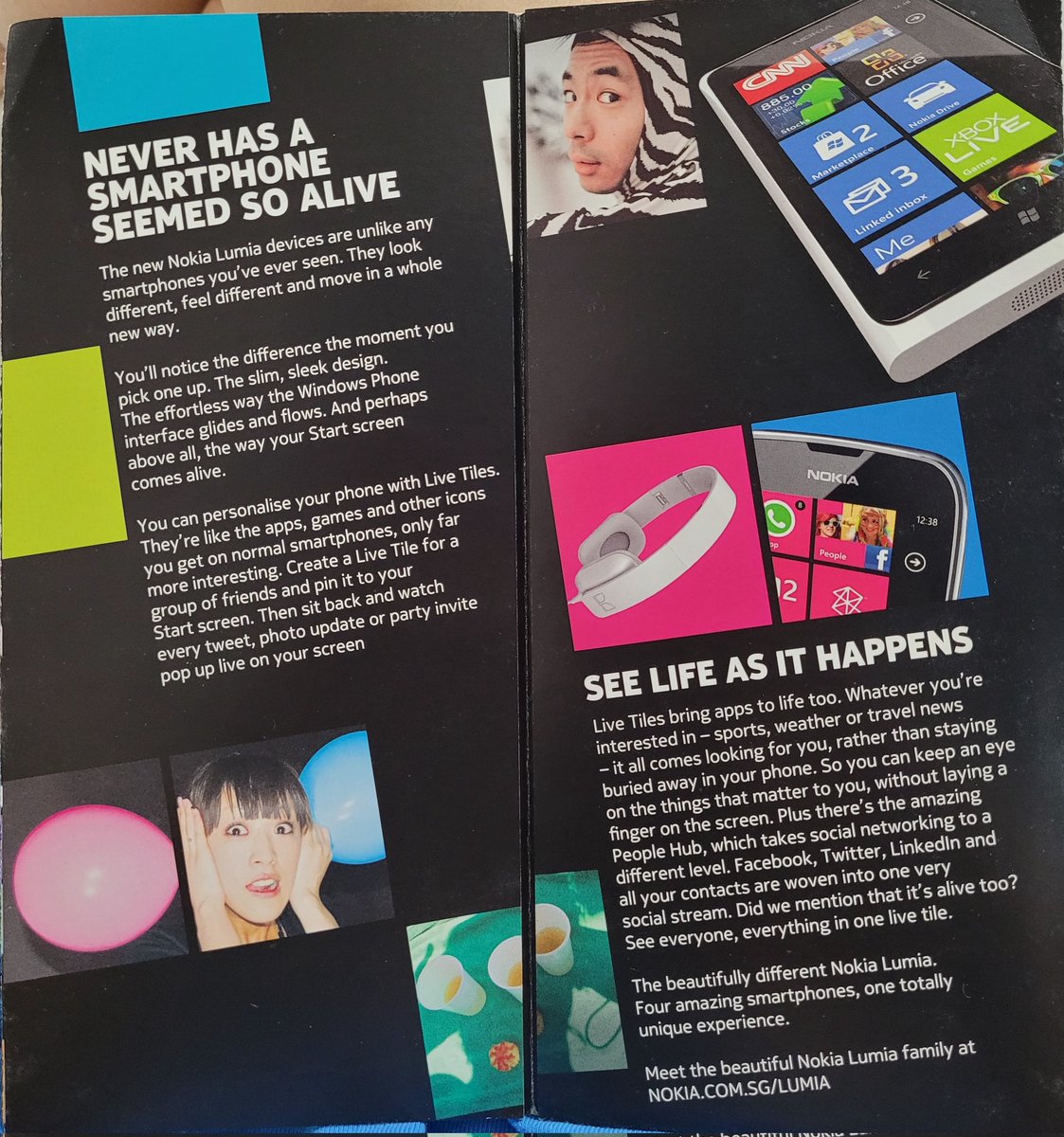 Aquis_GN's tweet photo. Nokia Lumia WP7 Series, 2012.
#NokiaLumia #WindowsPhone7 #SmartphonePamphlets https://t.co/Fe9CJJEmkv