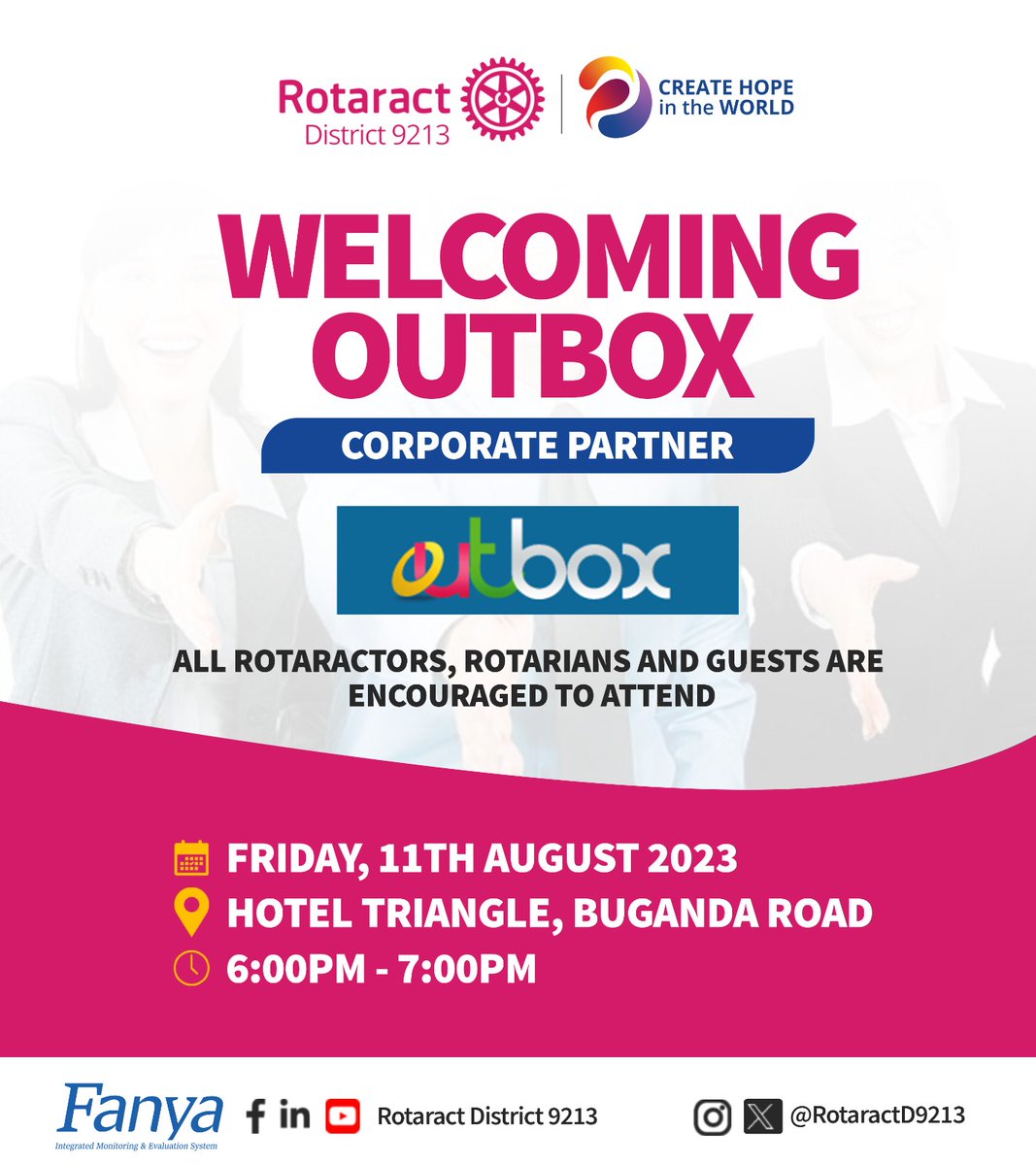 Rotaract Club of Kampala Palms tweet media