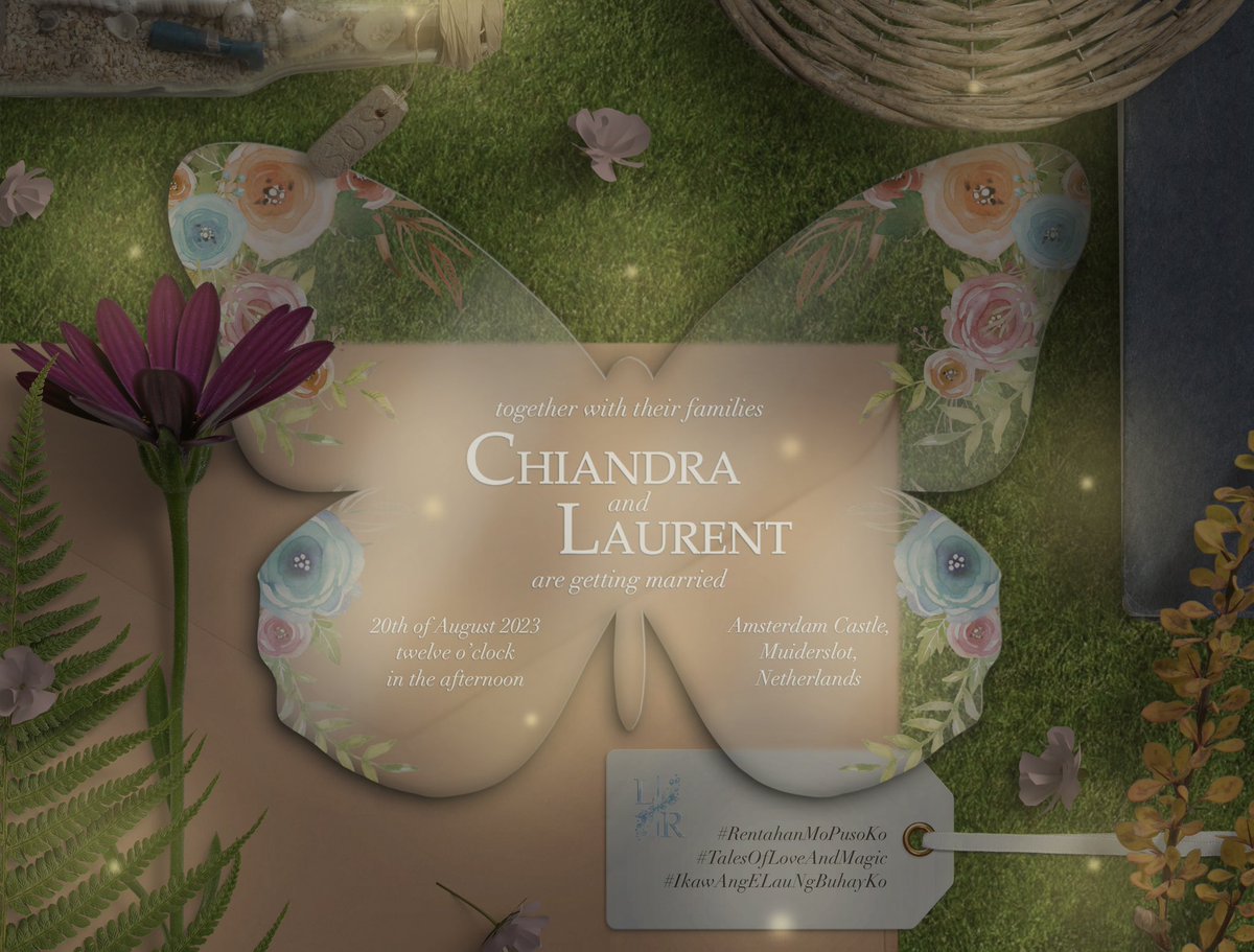 ㅤ

     LauRa’s Moving Castle:  
     A Quest to Eternity ᥫ᭡ ✧.ﾟ :｡

     ❛ THE INVITATIONS 𓆩 𓆪 ❜

     #IkawAngELauNgBuhayKo  
     #RentahanMoPusoKo
     #TalesOfLoveAndMagic

ㅤ