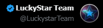 LuckyStar Team tweet media