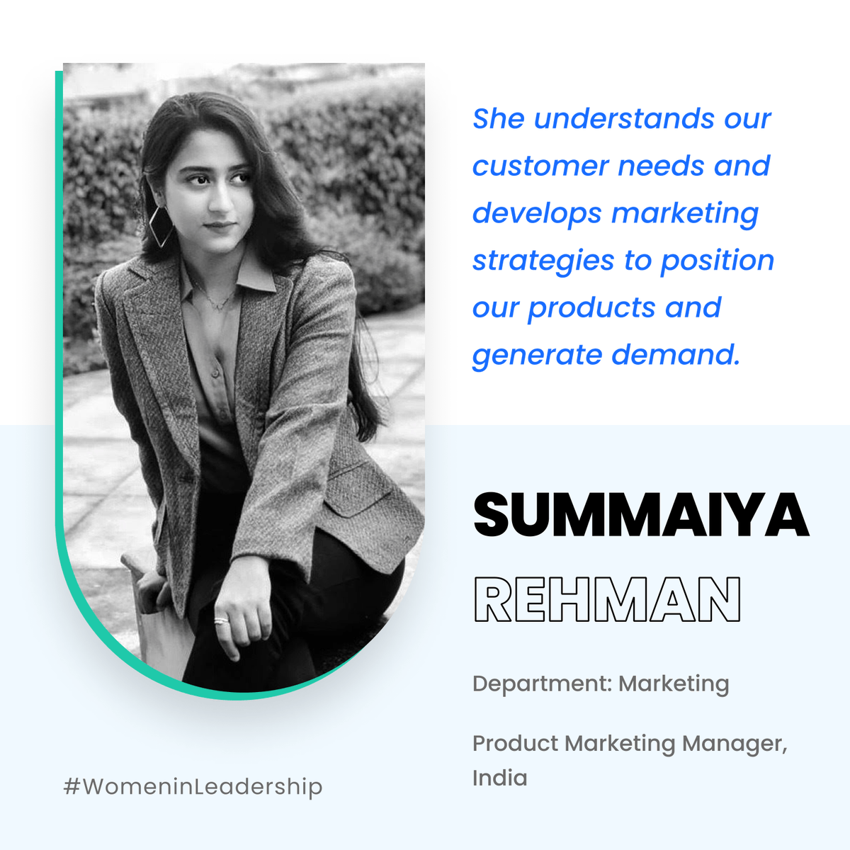 UrSpayce's tweet photo. At UrSpace, we believe that women are the changemakers!

We know that when women are in leadership positions, they make a difference.

They create more inclusive and equitable workplaces, drive innovation, and inspire others to reach their full potential.
#womeninleadership https://t.co/uRSmDXg19p