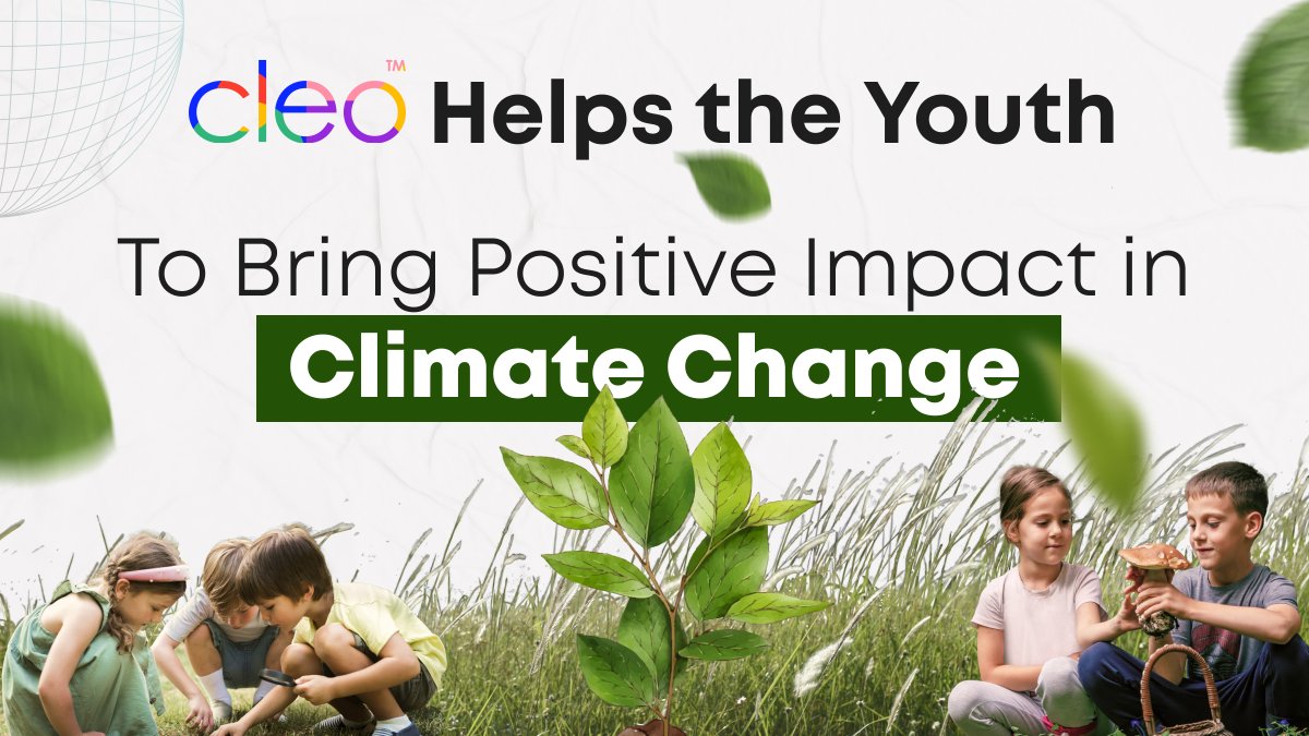 cleodotxyz's tweet photo. #Cleo is helping the #youth to bring more positive impact in climate change ⛈️
With #SchoolsforGood & #SportsforGood, we help both schools and sport clubs to reduce their carbon footprints by using their sold #NFT proceeds to remove plastics in the ocean, plant trees and offset carbon.