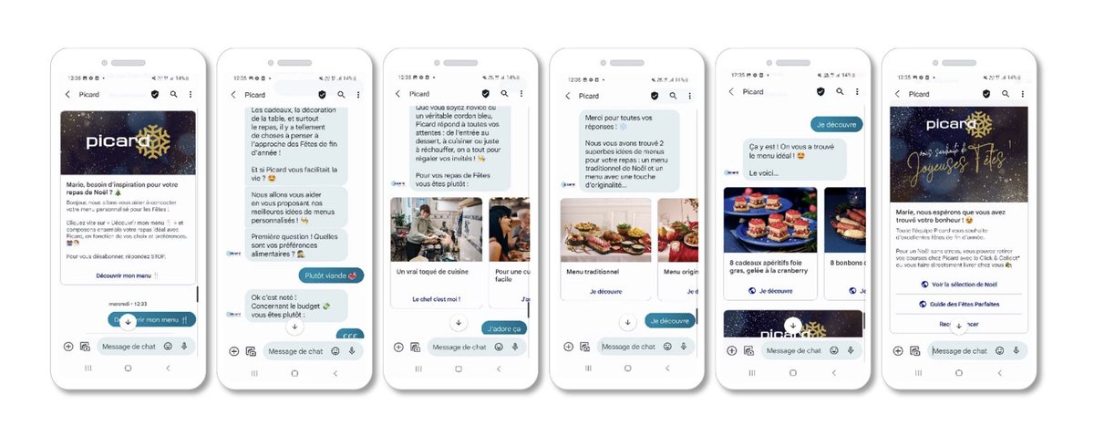 wearesinch's tweet photo. Are you familiar with RCS (Rich Communication Services) — the next generation of SMS? 

To boost engagement over the holiday season, French frozen food retailer Picard teamed up with Sinch to create interactive RCS campaigns. 

Curious to see the results?

https://t.co/pknH4zPE5i https://t.co/zZMdJ73ve5