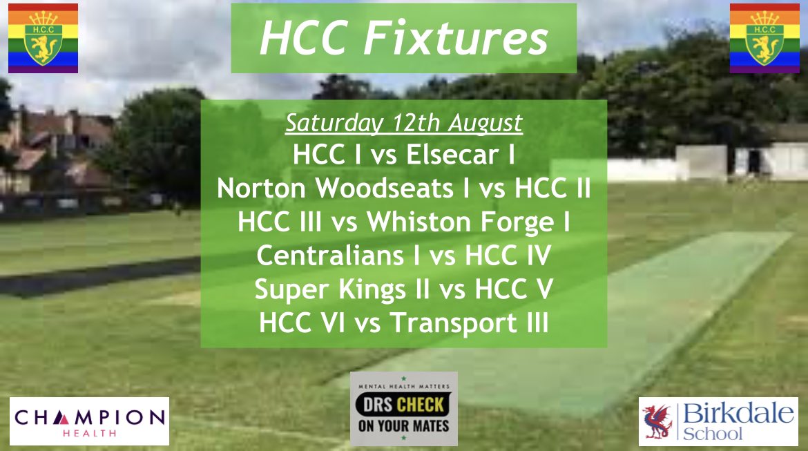 HallamCC's tweet photo. The less said about recent weather, the better. Hopefully this weekend will see all HCC senior teams manage to get some action in. 

Thanks to @BirkdaleSchool, @ChampHealthUK and @Frogboxlive 

Go well! https://t.co/SP9eggohAL