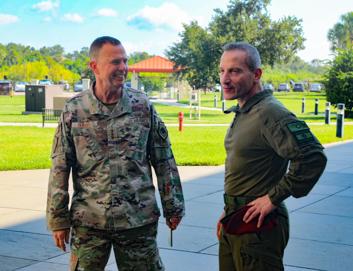 Israel Defense Forces (@idf) on Twitter photo IDF Deputy Chief of the General Staff MG Amir Baram returned from a five-day official visit to the U.S., hosted by <a href="/CENTCOM/">U.S. Central Command</a> Deputy Commander Lt. Gen. Gregory Guillot.
MG Baram visited U.S. Army, Navy and Air Force installations to discuss force buildup, and concluded his visit IDF Deputy Chief of the General Staff MG Amir Baram returned from a five-day official visit to the U.S., hosted by <a href="/CENTCOM/">U.S. Central Command</a> Deputy Commander Lt. Gen. Gregory Guillot.
MG Baram visited U.S. Army, Navy and Air Force installations to discuss force buildup, and concluded his visit