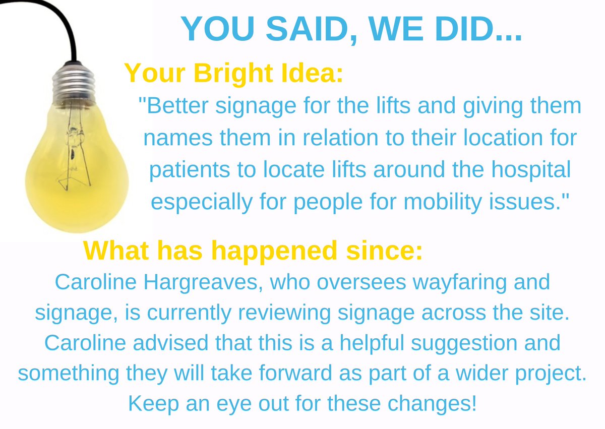 BTHTransformat1's tweet photo. You said, we did! π‘π
We have now received over 70 Bright Ideas since our launch date.
We've been working together with our support network to get as many ideas up and running and where they need to be. #BTHTransformation #BTHBrightIdeas #TeamBTH @BlackpoolHosp https://t.co/QPkpOESCtO
