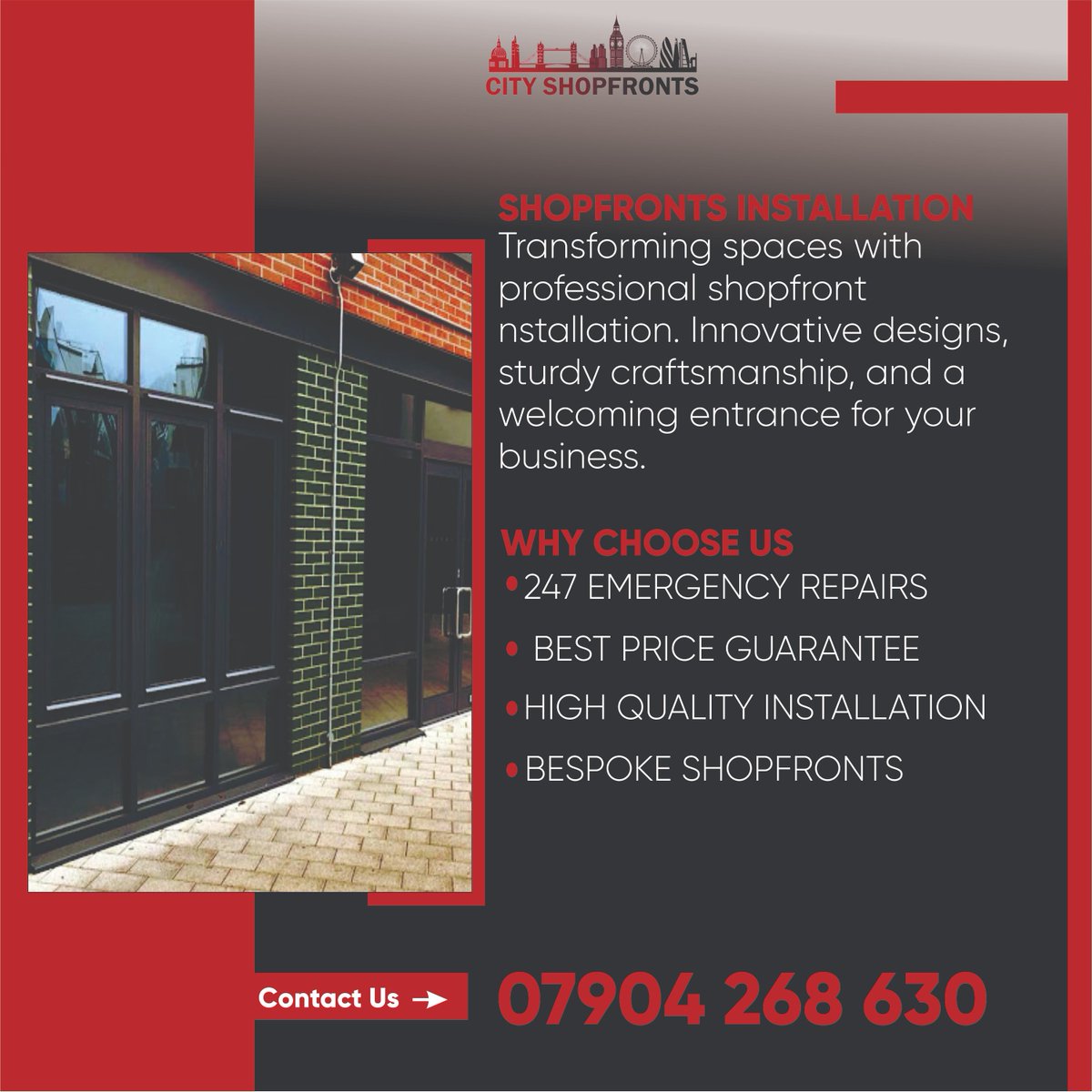 City_Shop_Front's tweet image. #ShopfrontsInstallation
#RetailRevamp
#StorefrontSolutions
#ShopRenovation
#CommercialWindows