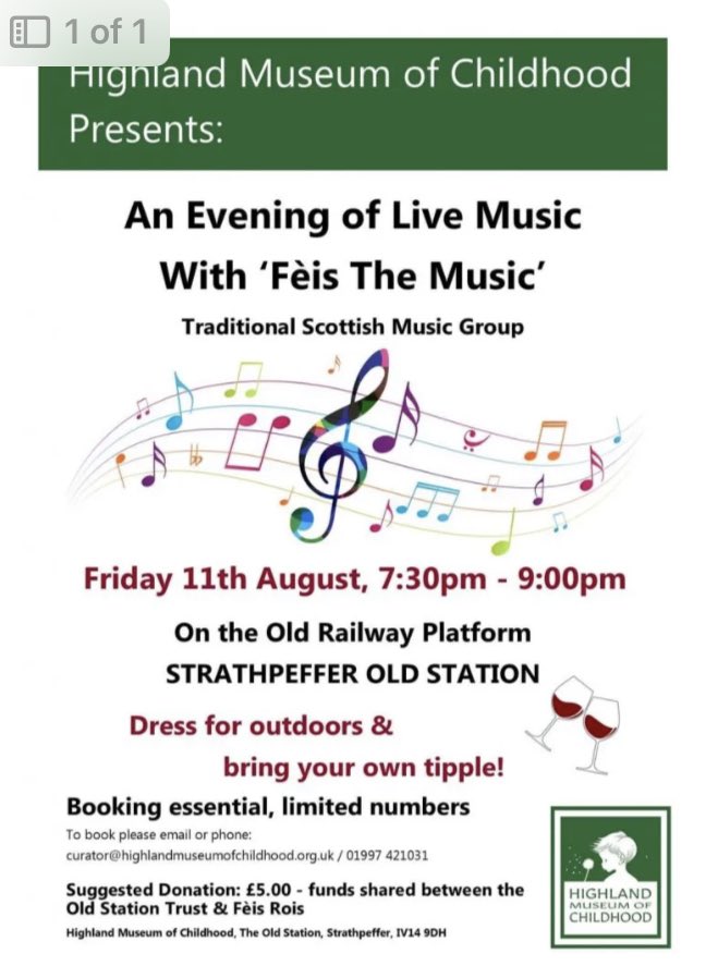 A-NOCHD! TONIGHT! We have been posting A LOT about the young musicians on The Ceilidh Trail. However, our wonderful adult learners are out performing this evening too! See the poster below for information about what promises to be a lovely evening with Fèis the Music 👇