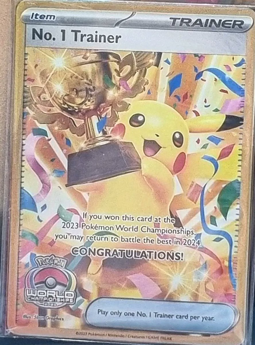 新カード公開】 WCS2023上位入賞プロモ #ポケモン