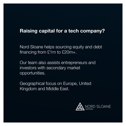 Nord Sloane is a long-term deal partner for entrepreneurs and professional investors. Join our next event focussed on technology innovation industry in the UK. RSVP below.
nordsloane.com/event-details/…
#venturecapital #startups #innovation #fundraising #nordsloane