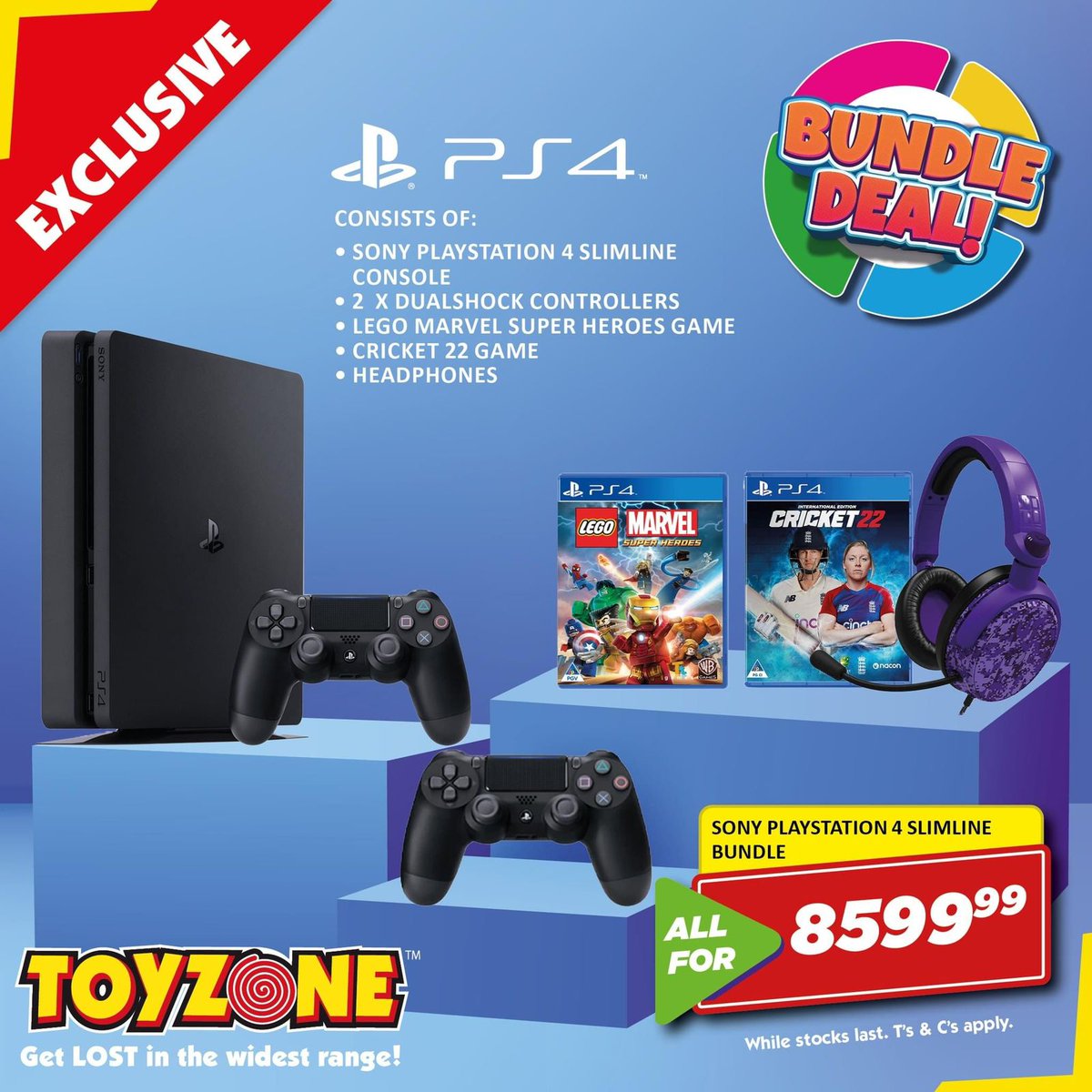 ToyZoneZoink's tweet photo. ๐๐๐ & ๐๐๐๐๐๐๐๐๐ ๐๐๐ ๐๐๐๐๐๐ ๐๐๐๐!
Now available at a #ToyZone store near you.
While stocks last.
#PS4 #PlayStation4 #PS4Slim #PS4Games #PSN #Gaming #ConsoleGaming #GamersUnite #PS4Share #PS4Community #PS4Life #PS4Players #PS4Gamer https://t.co/YyzfZ1OtRQ