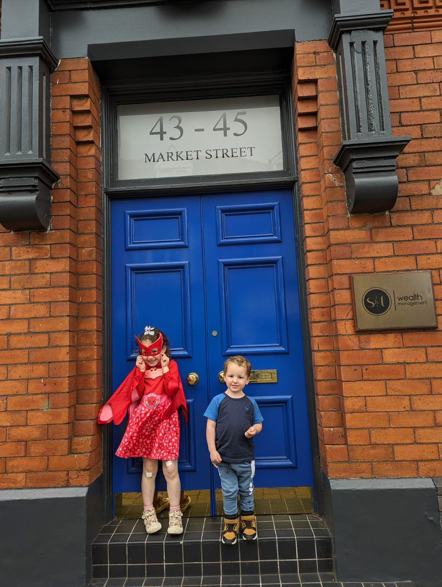 sandtwealth's tweet photo. Trouble comes to S&amp;T!

Hannah and Luke decided to visit us today and we are so glad they stopped by! https://t.co/xW2Jxr14Fi