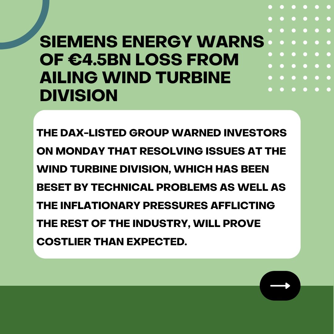AmxEnergy's tweet photo. Solar and wind energy are the leading choices of sustainable energy sources for businesses - however solar is the more fitting choice for the SME market.

Read more about Siemens Energy's loss here 👉 https://t.co/YmbjkGiVhz https://t.co/X4lY3lhFjW