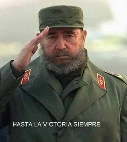 #FidelPorSiempre' Yo veo a los hombres de mi escolta que se preparan para si un día hay un nuevo atentado contra mi..... y ellos quedarse allí combatiendo. Yo los dejo, no les digo nada, pero ellos no saben que el día que eso pase, a mi hay que matarme allí junto con ellos .....'