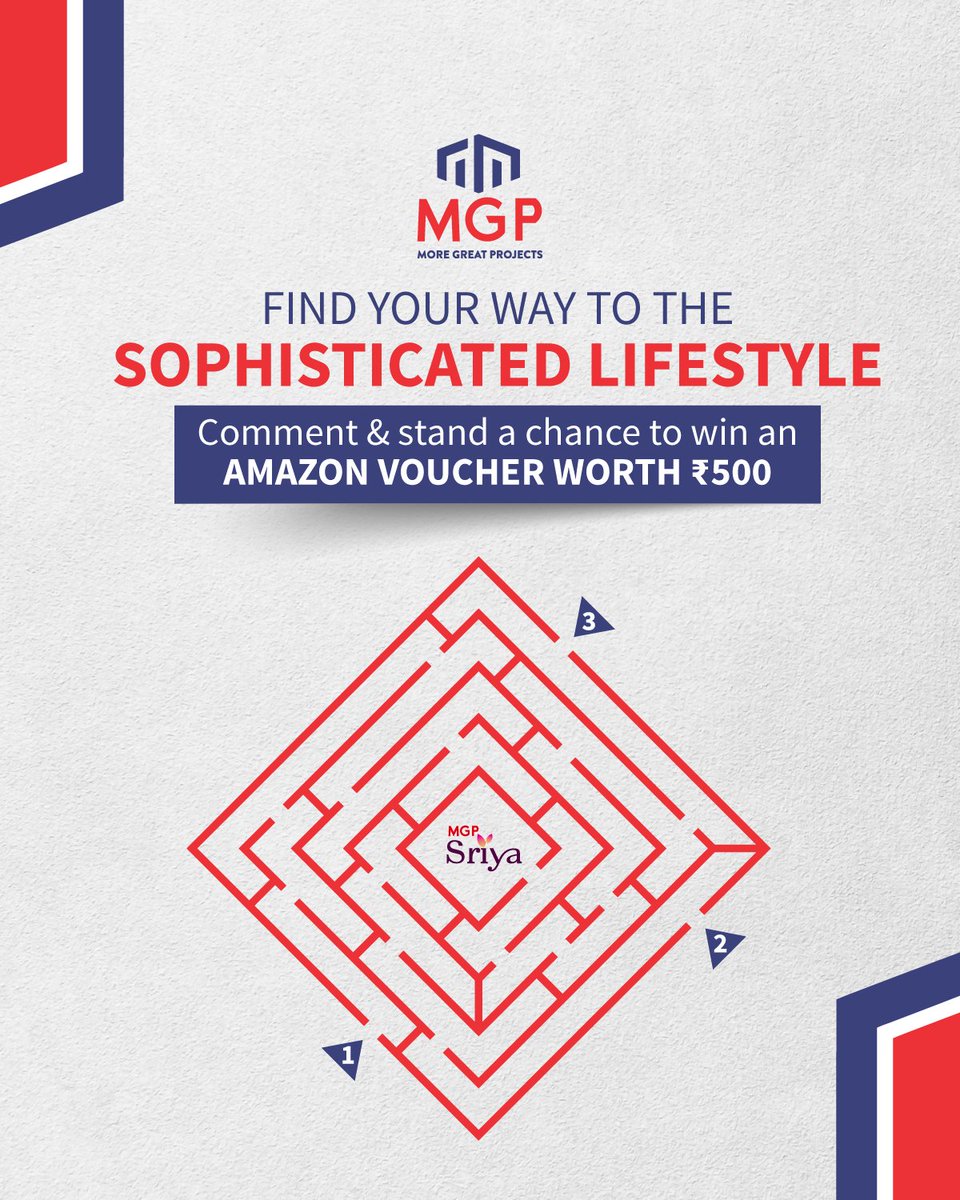 mgp_off's tweet photo. Contest Alert!
Comment the answer and get a chance to win an Amazon voucher worth ₹500.
T & C apply.
#MGPBuilders #MGP #RealEstate #Chennai #DreamHome #RealEstateInvestor #MGPProperties #LuxuryLiving #VillaLife #ResidentialPlots #ContestAlert #Contest #WinBig https://t.co/IS49iVBTUp