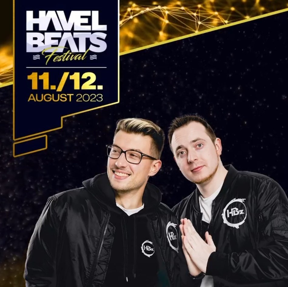 Der Schlachtplan für dieses Wochenend 🥳
- Freitag: Electrisize
- Samstag: SMS
- ebenfalls Samstag: Havel Beats
Wo sieht man euch #HBzFamily?