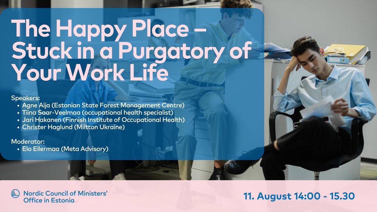 Is it possible to be successful at your work and happy at the same time? Watch the discussion “The Happy Place – Stuck in a Purgatory of Your Work Life”  youtube.com/live/RcA26yiz5…