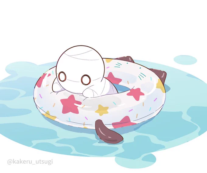 水遊び!