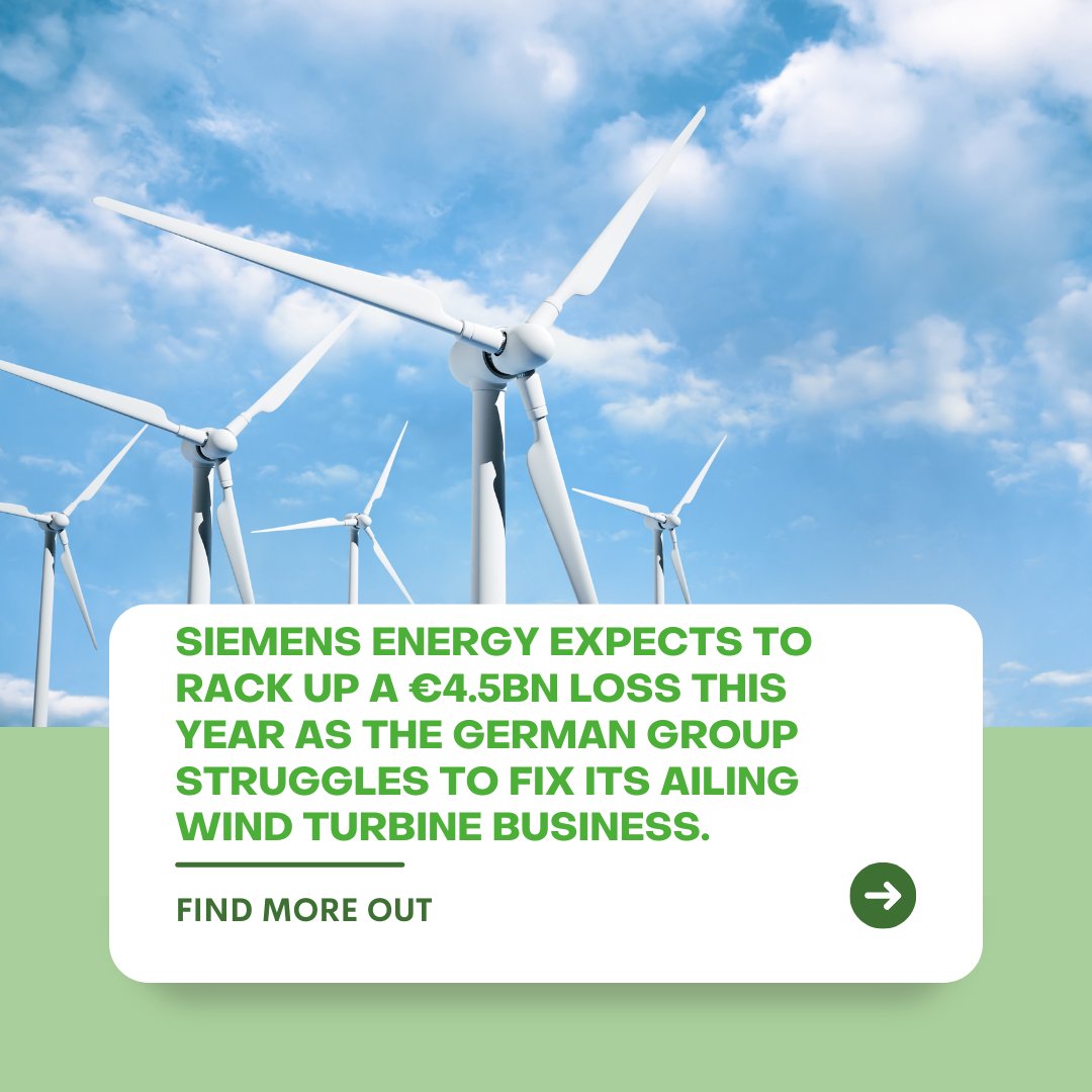AmxEnergy's tweet photo. Solar and wind energy are the leading choices of sustainable energy sources for businesses - however solar is the more fitting choice for the SME market.

Read more about Siemens Energy's loss here 👉 https://t.co/YmbjkGiVhz https://t.co/X4lY3lhFjW
