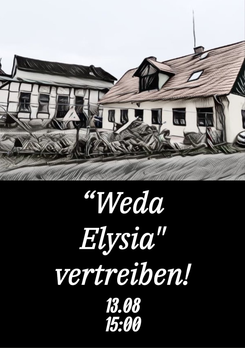 AntifaHarz's tweet photo. ++Update zu #Wienrode++
#wr1308 Die völkischen Siedler*innen haben für Sonntag ebenfalls eine Versammlung angemeldet. Die als "Volksfest" getarnte Kundgebung soll ab 14 Uhr auf ihrem eigenen Grundstück stattfinden. Unsere Demo beginnt 15 Uhr vor dem Grundstück (Haus Lindenquell). https://t.co/YpVmOXljMB