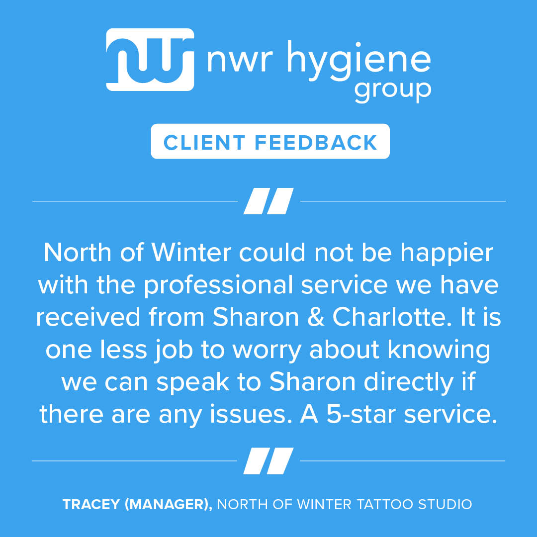 NWRHygiene's tweet photo. Thank you, North of Winter Studio for providing this brilliant #feedback. 🌟

We work hard to ensure the #hygienesolution offered is tailored to the client.

If you’ve used our service, we would love to hear from you! Leave us a Google Review below: 👇 

https://t.co/UDcg7L0o5l https://t.co/QuuCYYfK1t