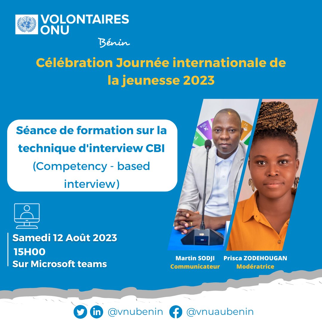 VNU Bénin tweet media