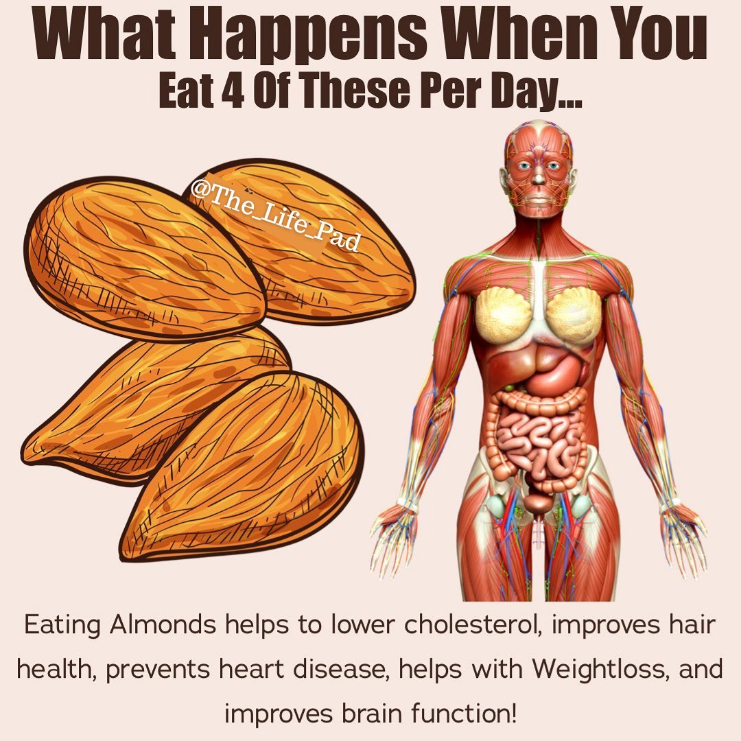 Learn how nature can help you heal yourself... 01. Almonds Cure Heart