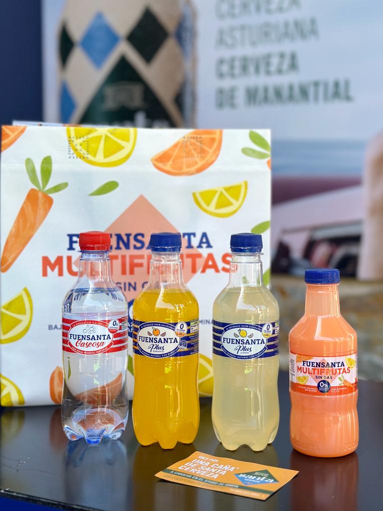 4 bebidas FUENSANTA + 1 caña de SANTA CERVEZA en nuestra SANTA CERVECERÍA en FIDMA + esta bolsa taaan chula pueden ser tuyas por solo 5€ en la promo especial de FIDMA. 🤩 

¿Te lo vas a perder? 😏 ¡Ven a vernos en la Feria de Muestras!