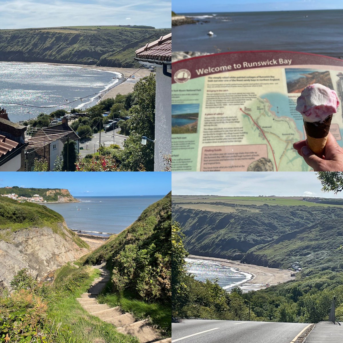 Runswick Bay #clevelandway